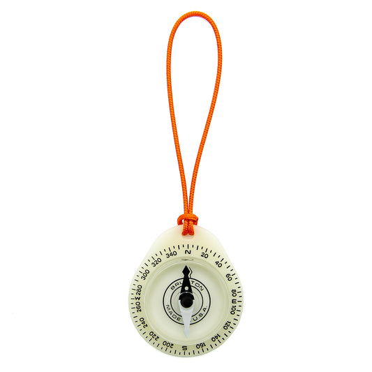 NOLS Tag-Along™ Glow Compass - Orange