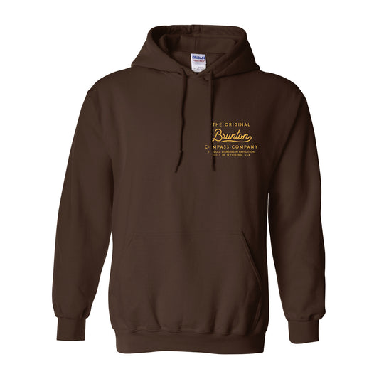 'Original' Heavyweight Pullover Hoodie - Brown
