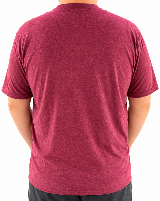 'Brunton Original' Graphic T-Shirt - Heather/Maroon