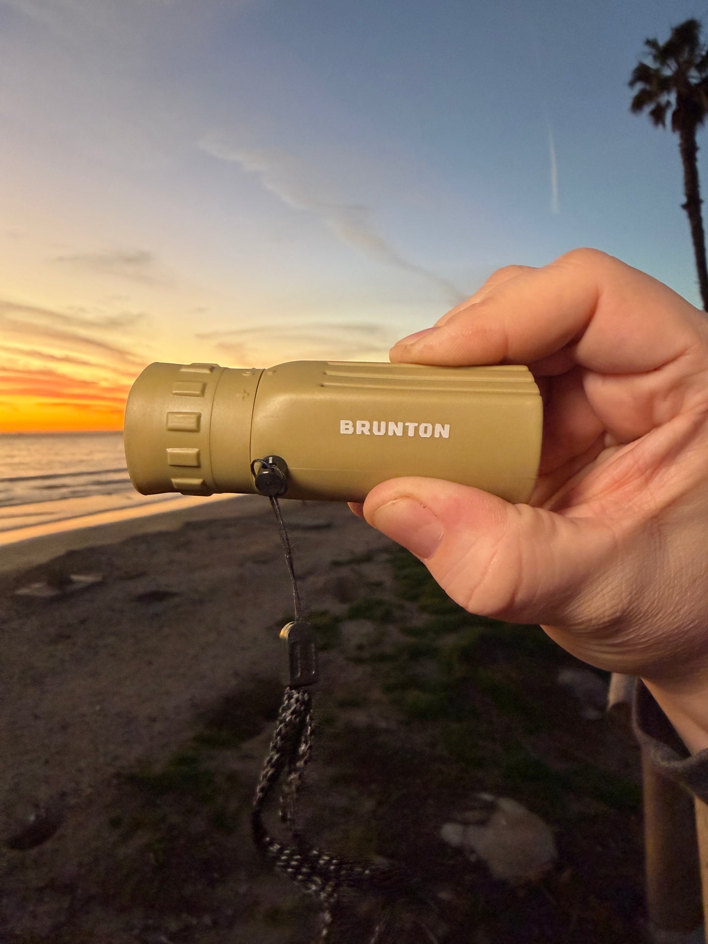 Brunton LITE TECH 8x22 Monocular, Coyote Tan