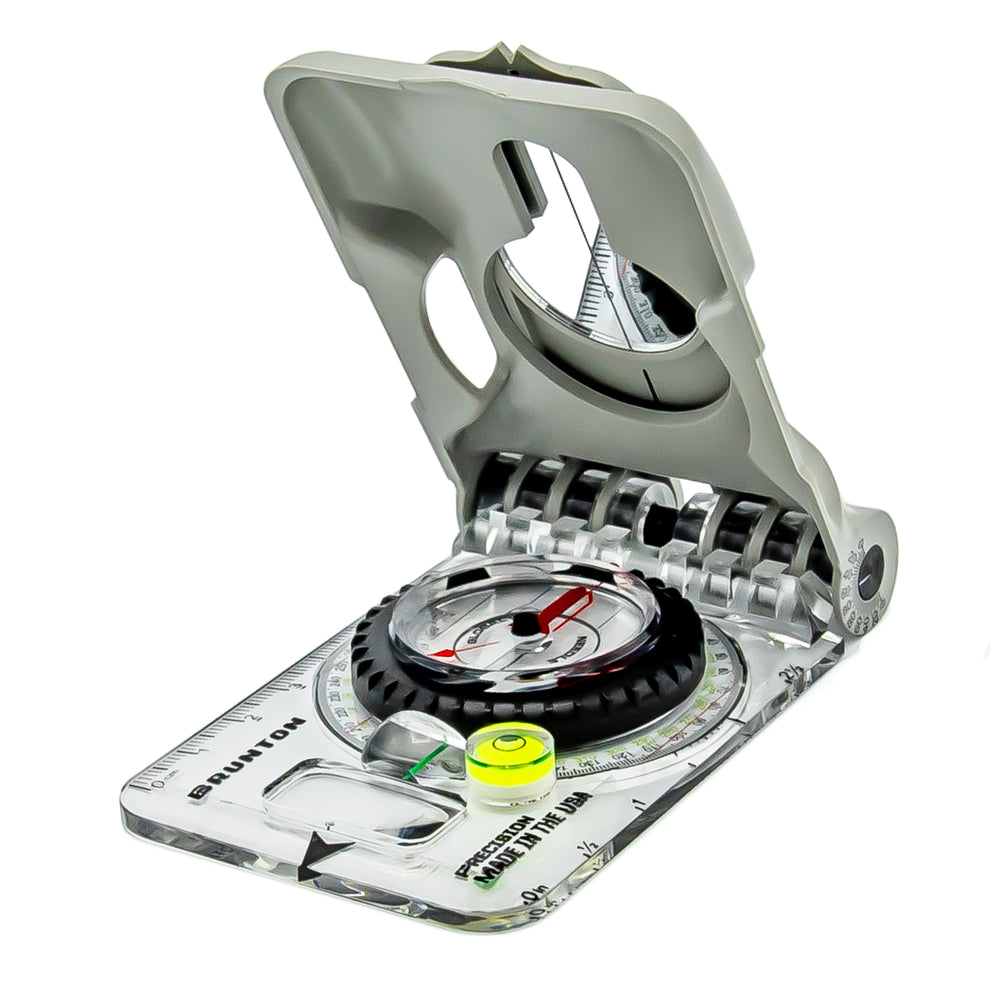 Truff Compass Truarc 20 Compass | Professional Mirrored Compass | Brunton | Made USA