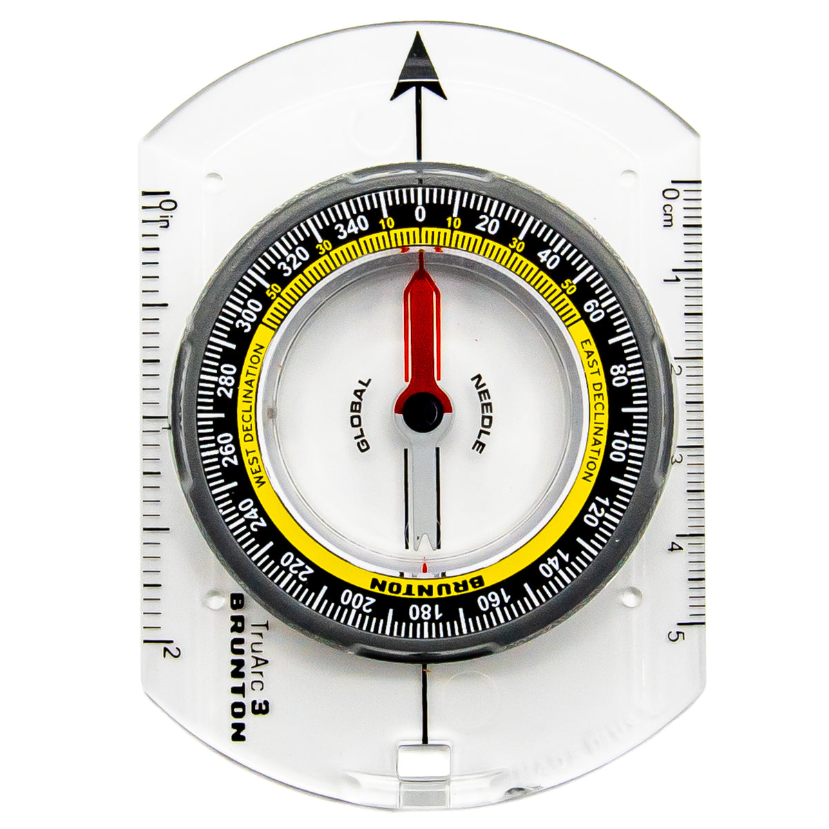 Engineering Plates Compass TruArc3 Compass | Baseplate Compasses | Brunton | Made in USA
