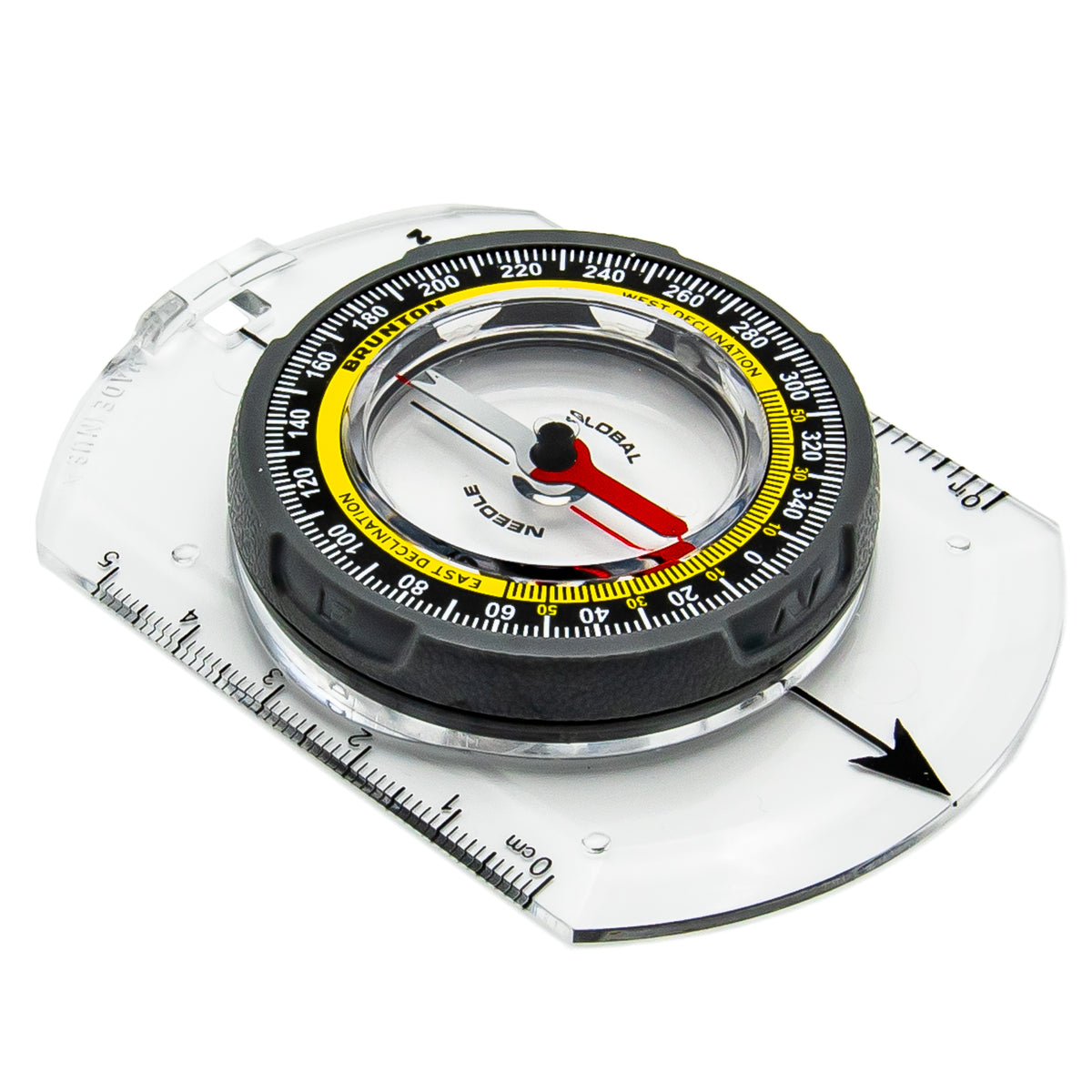 Compass Baseplate TruArc3 Compass | Baseplate Compasses | Brunton | Made in USA