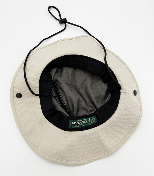 The 'Worldwide' Printed Sun Hat - Light Tan