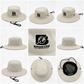 The 'Worldwide' Printed Sun Hat - Light Tan