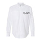 Button-Down Printed Field Shirt - White