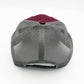 The 'Jasper' Cap - Maroon and Silver Printed Trucker Hat