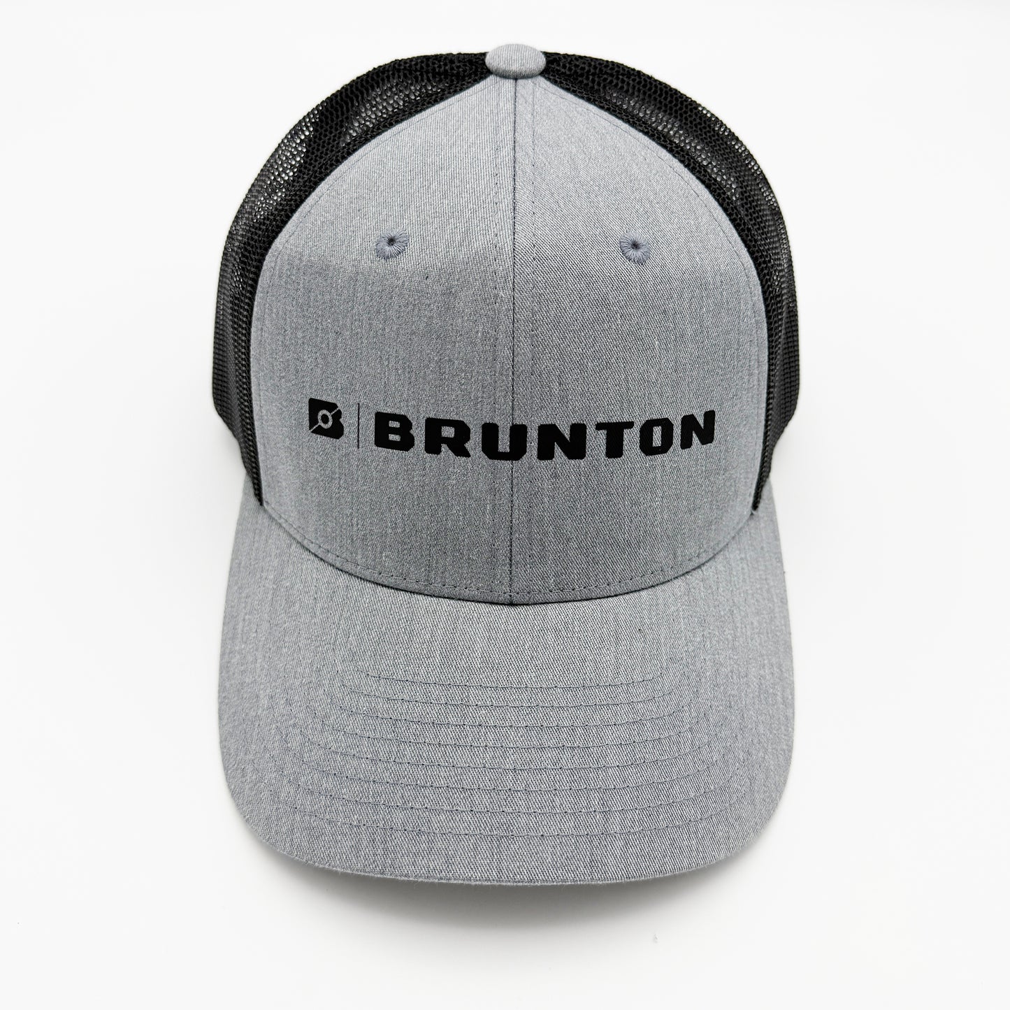 The 'Mica' Cap - Silver & Black Printed Trucker Hat
