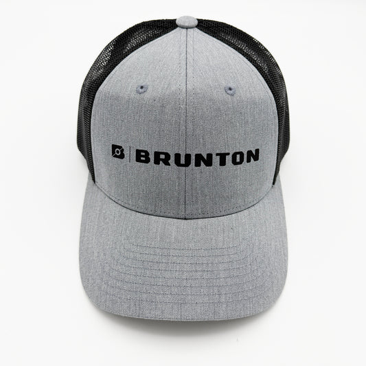 The 'Mica' Cap - Silver & Black Printed Trucker Hat