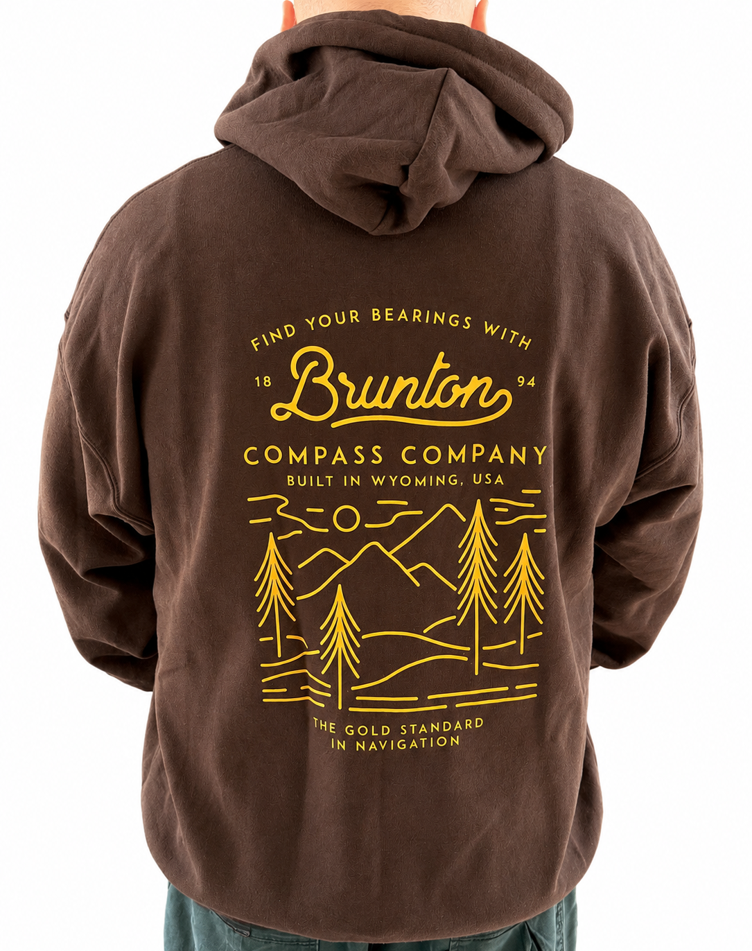 'Original' Heavyweight Pullover Hoodie - Brown