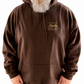 'Original' Heavyweight Pullover Hoodie - Brown