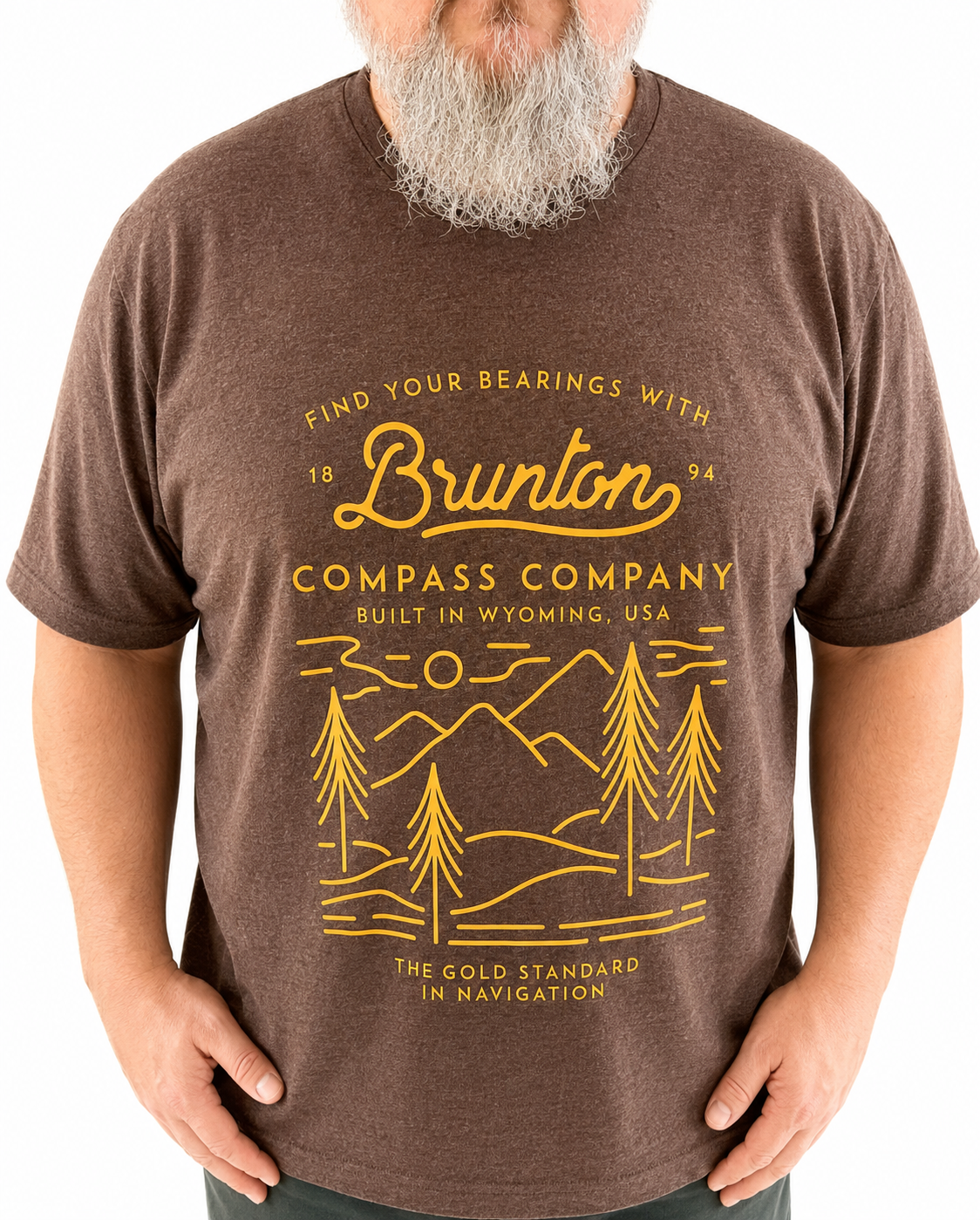 'Original' Graphic T-Shirt - Brown