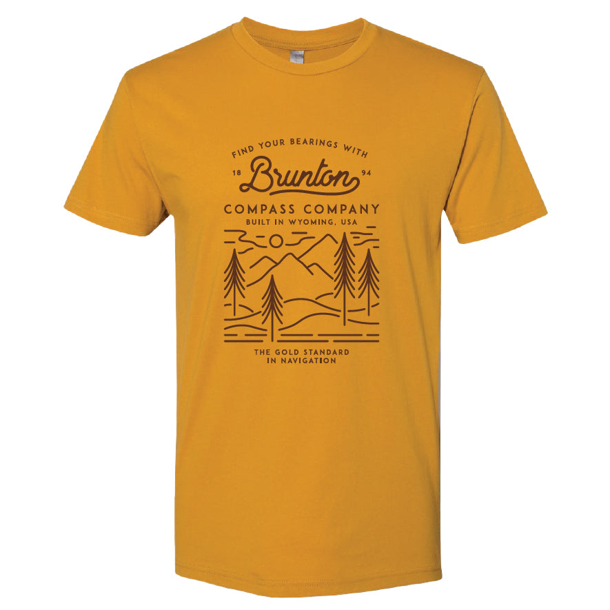 'Gold Standard' Graphic T-Shirt - Gold