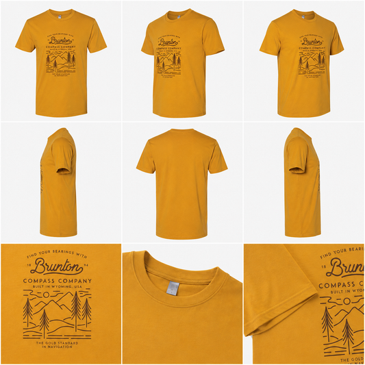 'Gold Standard' Graphic T-Shirt - Gold