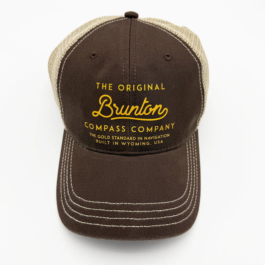 The 'Original' Cap - Brown & Tan Printed Meshback Hat