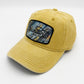 The 'Slate" Cap - Gold Dad Hat with Patch