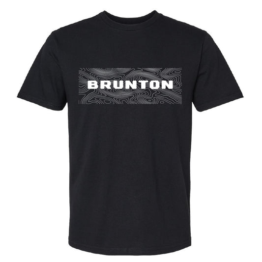 'Topo Logo' Heavyweight Graphic T-Shirt - Black