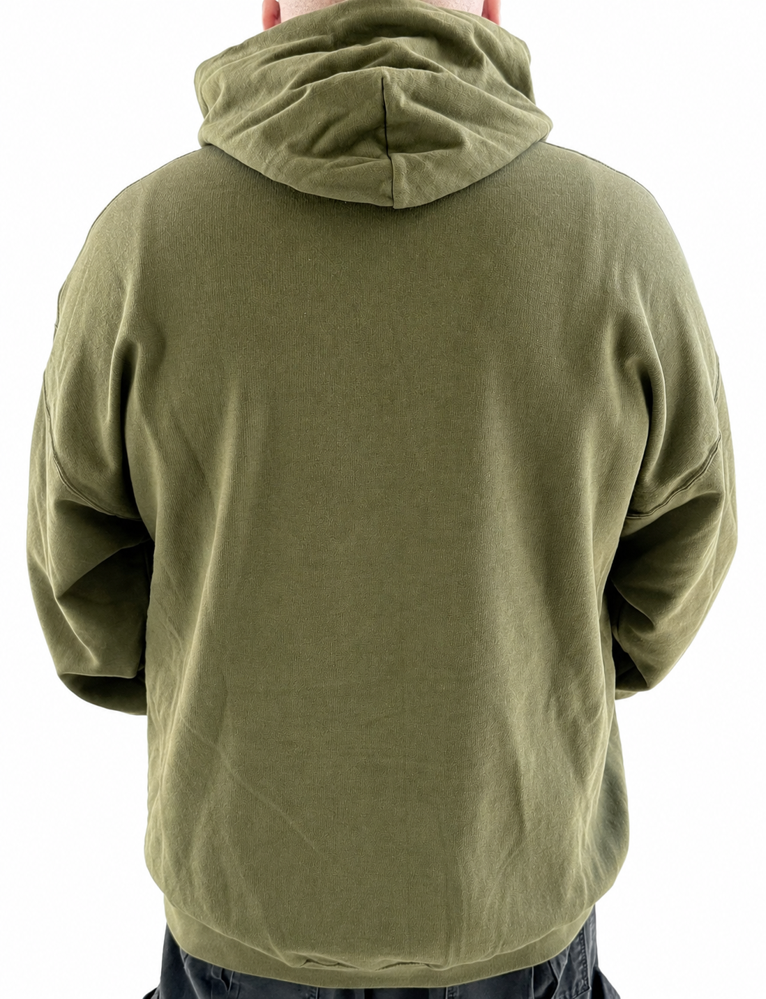'1894 Transit' Midweight Pullover Hoodie - Olive Green