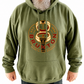 '1894 Transit' Midweight Pullover Hoodie - Olive Green