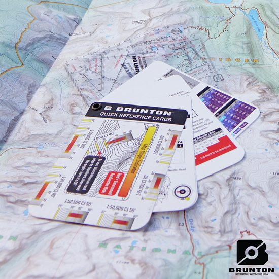 Quick Refrence Cards Quick Reference Cards | Navigation Basics | Brunton | Made in USA