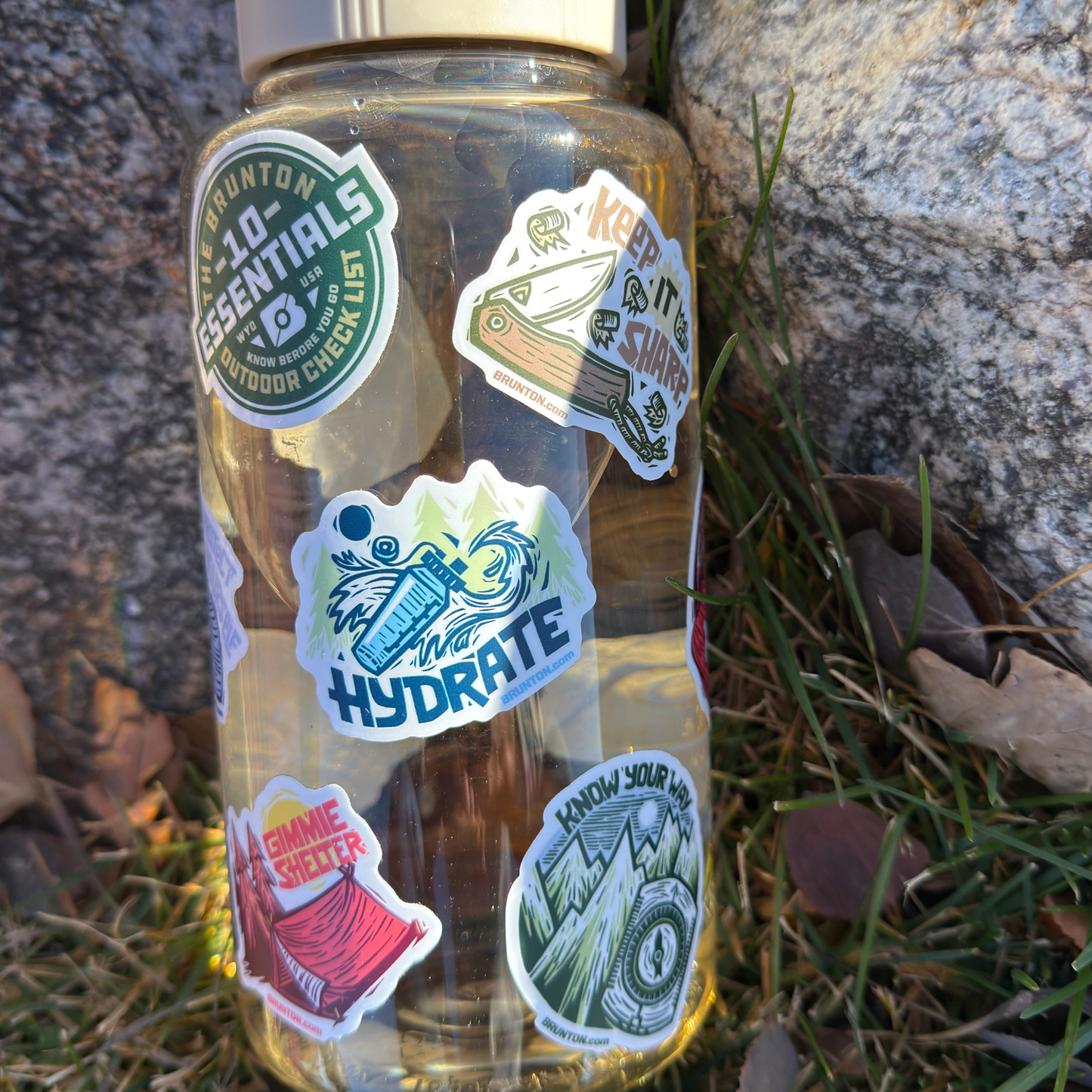 Brunton 10 Essentials Checklist & Sticker Kit