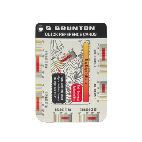 Quick Reference Cards | Navigation Basics | Brunton | Made in USA
